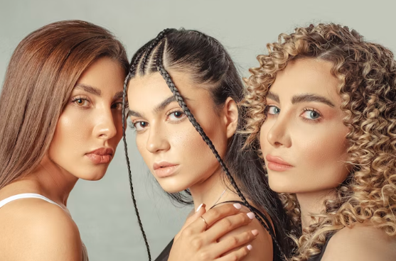 three ladies