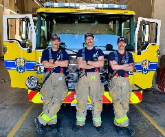 Chesterfield fire fighters