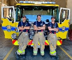 Chesterfield fire fighters